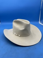 Resistol Midnight 4X Beaver Silverbelly Cowboy Western Hat 6 7/8 L