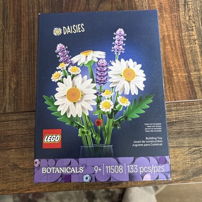 NEW LEGO Botanicals Daisies Artificial Flowers Bouquet Building Toy 11508 SEALED