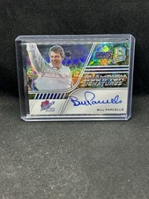 2022 Spectra Bill Parcells Champion Signatures Neon Splatter Prizm Auto /8