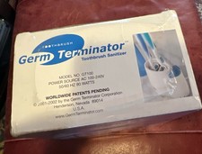 Germ Terminator Toothbrush Sanitizer Steam Sterilizer Oral Health Cleanse GT100