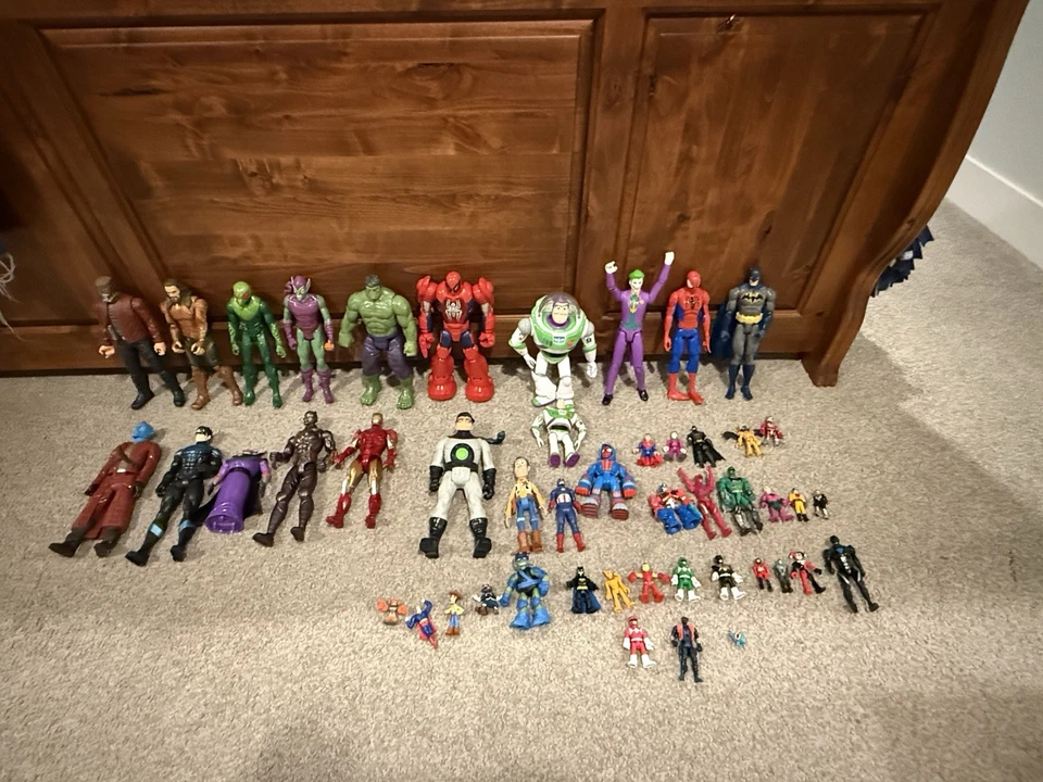lote figuras de acción marvel Foto 2 de 2