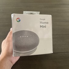 Google Home Mini Smart Speaker with Google Assistant - Chalk GA00210-US 