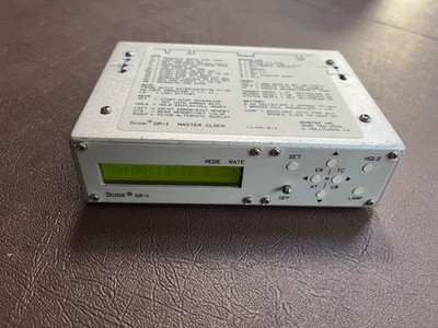 The Denecke GR-1 Master Clock Time Code Generator and Reader