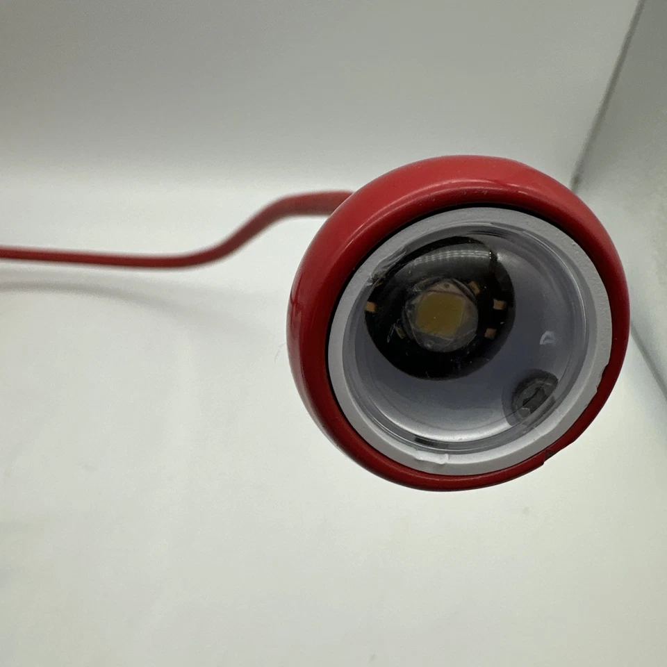 IKEA JANSJO Red Goose Neck Flexible Articulating Led Clamp Lamp Light Spotlight - Изображение 3 из 4