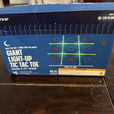 Light Up Tic-Tac-Toe Ages 8+  2 Players
