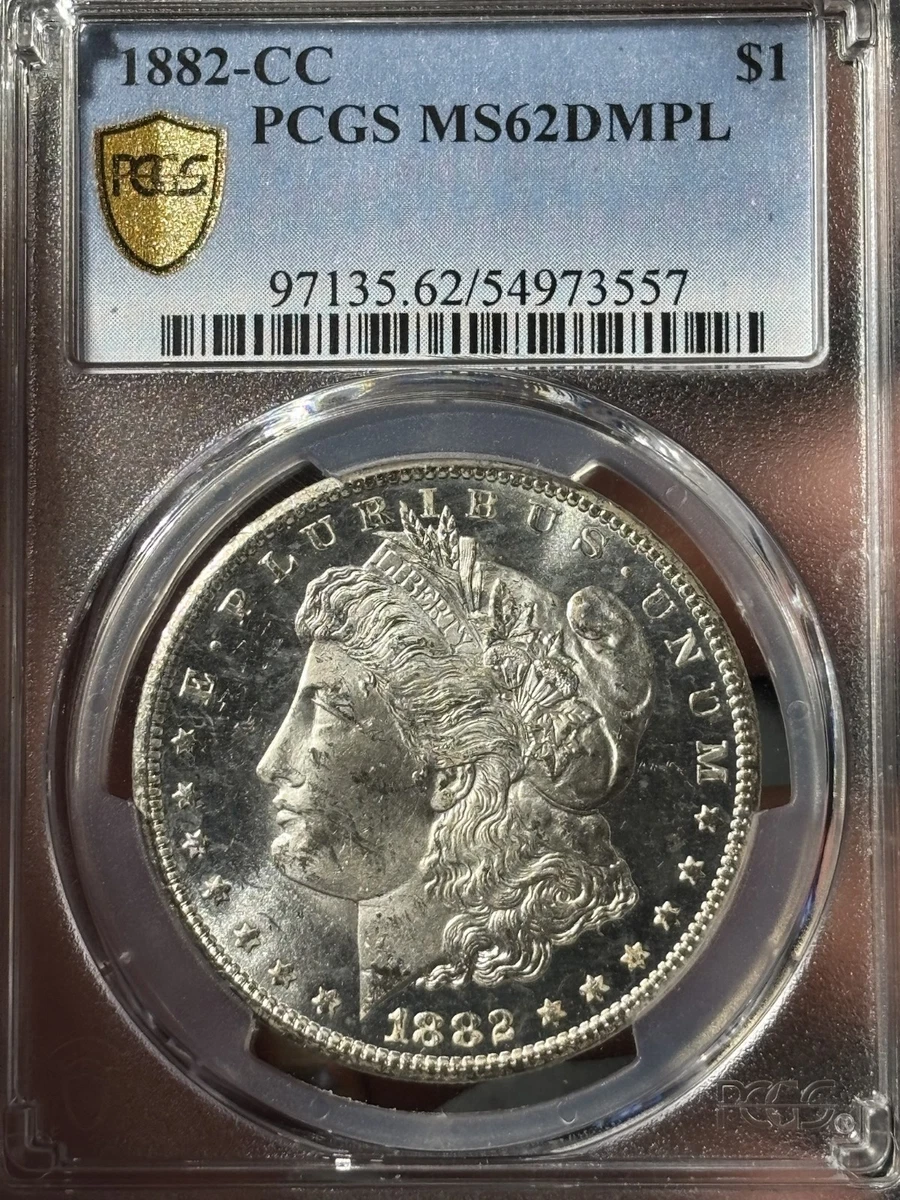 Carson City Grade MS 62 1882 Year Morgan US Dollars (1878-1921