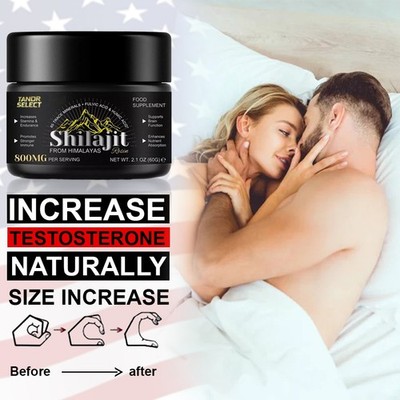 Pure 100% Himalayan Shilajit, Soft Resin, Organic, Extremely Potent, Fulvic Acid