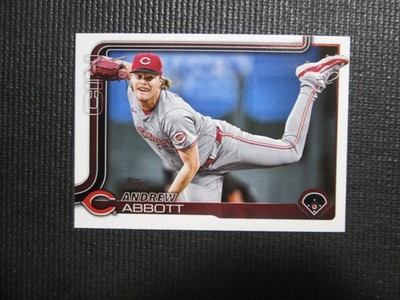 2025   Topps    Andrew Abbott   #140   Cincinnati Reds