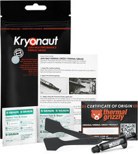 Kryonaut Thermal Grease - 1.0 Gram Set - 1X Spatula  2X CPU Cleaning Pads