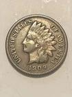 1909 Indian Head Cent Partial Liberty