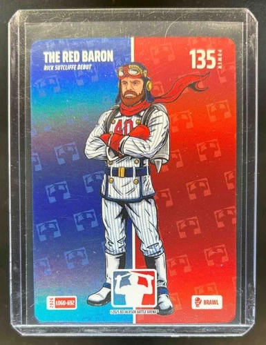 2026 Bo Jackson Battle Arena Red Baron Rick Sutcliffe Debut Brawl Logo #LOGO-692