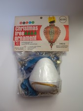 NEW VTG Walco Christmas Ornament Kit 3403 Lt. Sapphire Beaded