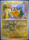 Carte Pokémon Pikachu 018/091 Reverse EV4.5 DESTINÉES DE PALDEA  FR NEUVE