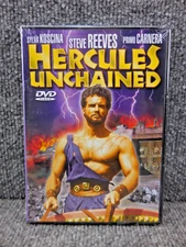 New Sealed Hercules Unchained DVD 1960 2002 Sylva Koscina Steve Reeves