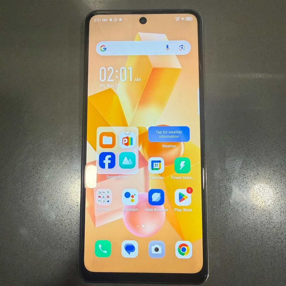 INFINIX Hot 40 Pro 256GB 16GB RAM 6.78" 120Hz Dual SIM 108MP AI Camera Unlocked - Image 3 of 4