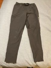 REI Co-op Men's Junction Thermal Tights Medium Black Fleece Lined Reflective