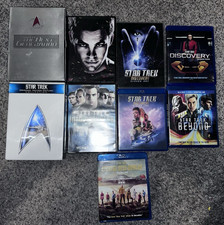 Star Trek DVD Lot Of 9 Voyager, Discovery, TNG, Box Sets, TV Seasons