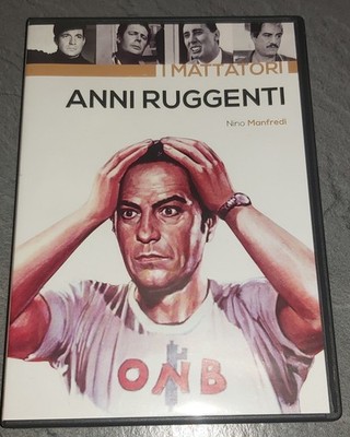 ANNI RUGGENTI DVD FUORI CATALOGO CON NINO MANFREDI