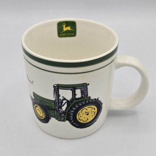 John Deere by Gibson "Nothing Runs Like a Deere" Coffee Cup Mug 12 oz