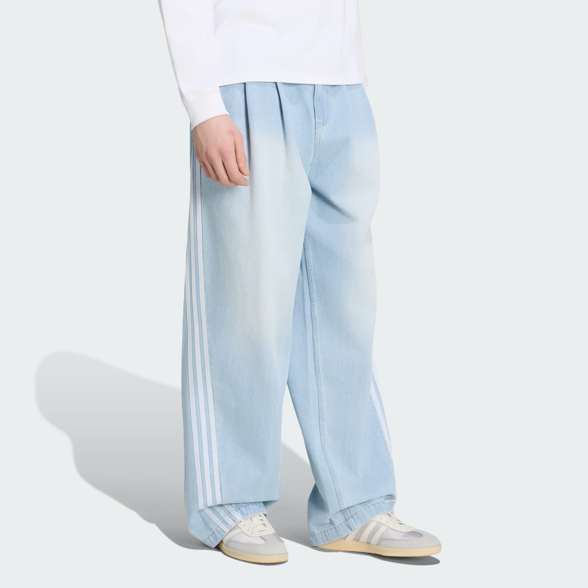 adidas Adilenium Season 5 Denim Jeans Light Blue KX4822 Japan Size