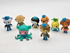 8 pc lot Moose Meomi figures Bear Kitten Sea Otter Bird Peso Dashi Inkling Panni