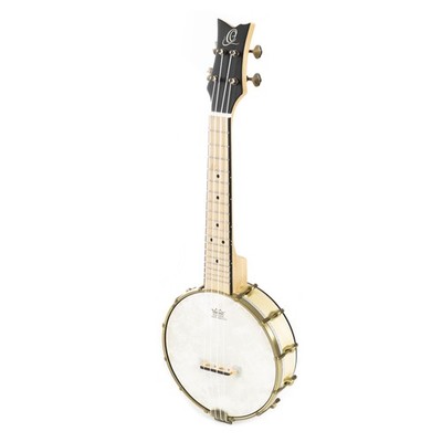Ortega OUBJE90-MA-L Lefthand Ukulelen-Banjo - Konzert Ukulele