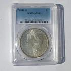 1881 S PCGS Silver Morgan Dollar $1 MS63