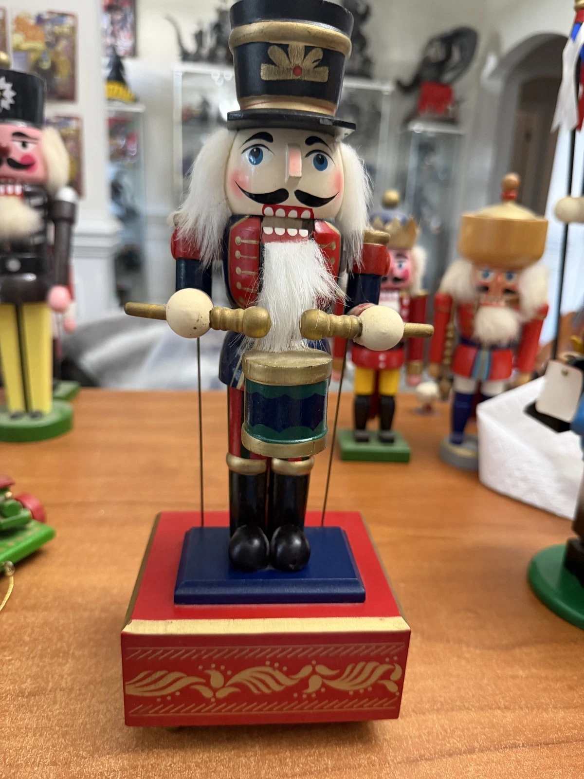 Nutcracker Vintage 12 inch music Box Drummer Boy style