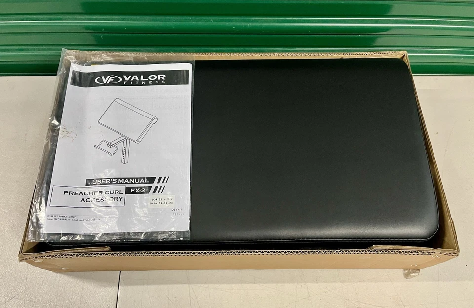 VALOR FITNESS EX-2 Preacher Curl Attachment Complete With Pad & Bar Fitness - Image 2 of 3