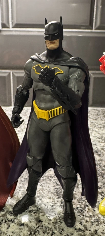 McFarlane DC Multiverse Lot DEADSHOT BATMAN PLATINUM - Image 3 of 4