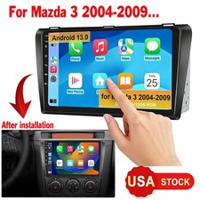 For Mazda 3 2004-2009 9 Car Stereo Video Gps Android 13.0 Bluetooth Wifi 232gb For Mazda 3 2004-2009 9 Car Stereo Video Gps Android 13.0 Bluetooth Wifi 232gb