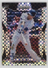 2019 Panini Prizm Tier II Plaid Power Prizm 26/75 Jeff McNeil #145 hg6