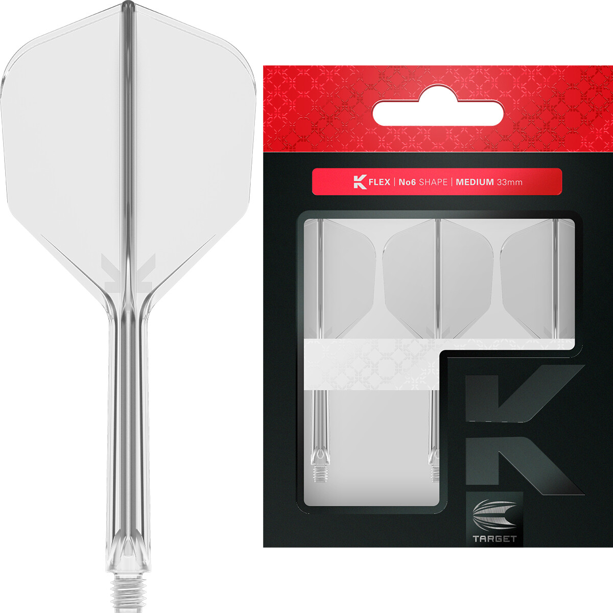 K-Flex One Piece Moulded Dart Flights by Target - No6 | eBay