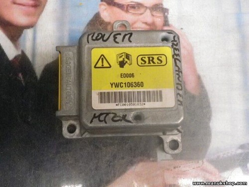 Airbagsensor Airbagsteuergerät Land Rover Freelander SRS E0006 YWC106360