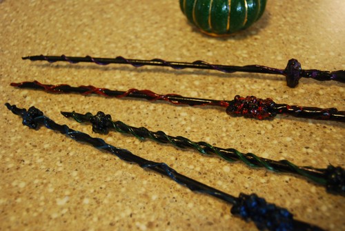 Lote de 5 varitas únicas - paquete de fiesta - mago mago cosplay - inspirado en Harry Potter - Imagen 2 de 12