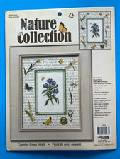 WILDFLOWER Nature Collection  Counted Cross Stitch Kit  NEW  Matted 8x10