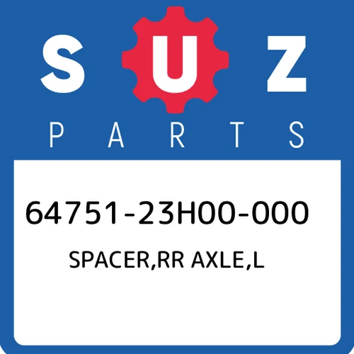 SPACER, REAR AXLE, L