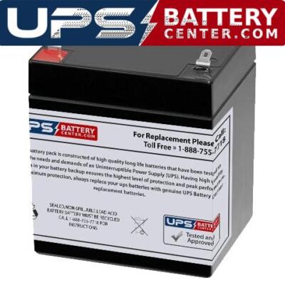 MUST FC12-4 12V 4Ah Replacement Battery