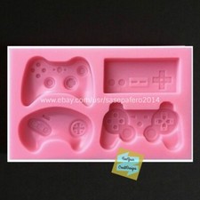 Video game controls silicone mold,  4 cvts.
