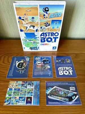 Astro Bot PS5 Game Case Schutzhülle nur Hülle - ohne Spiel - Sammlerstück + Karten