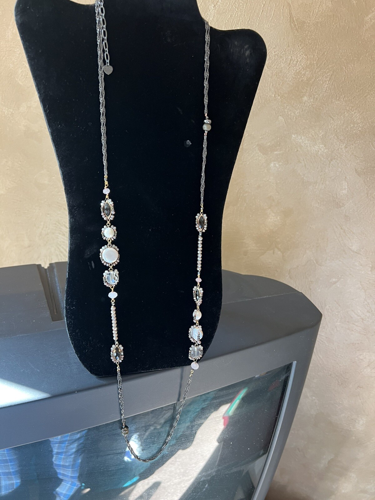 Nakamol  Necklace  Pearls And Coin Pearl