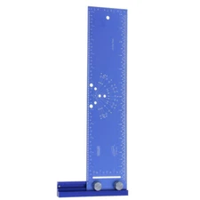 iGaging T-Marking Square Rule 12" Bevel Gauge Center Finder Set EZ Marking Hole