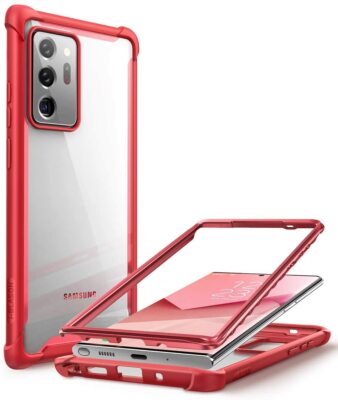 i-Blason for Samsung Galaxy Note20 Ultra 6.9'' Dual Layer Case Rugged Clear Cover