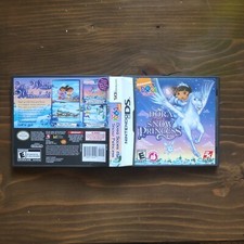 Dora the Explorer Saves the Snow Princess Nintendo DS Case  Manual Only-No Game