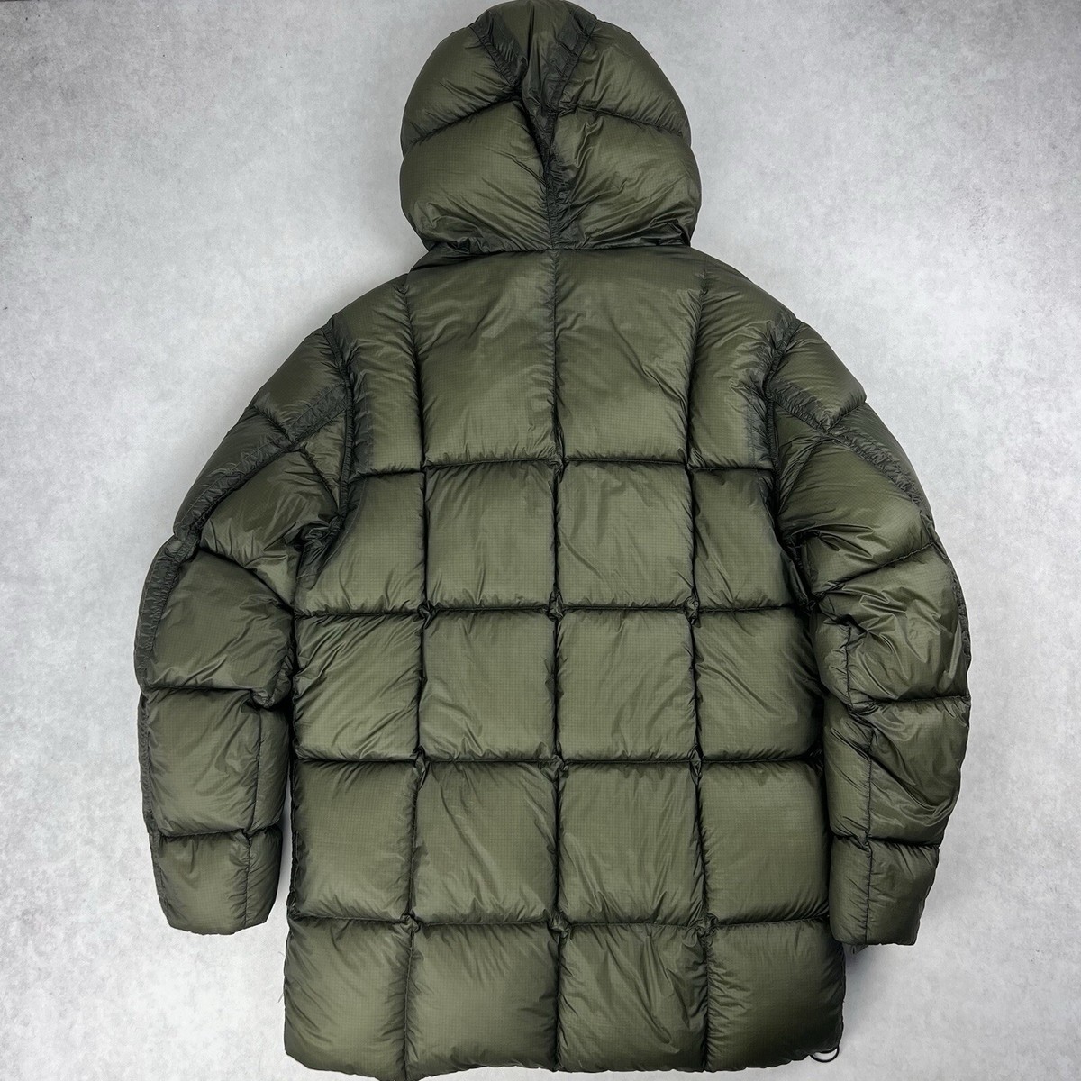 CP Company Shell Lens Puffer Jacket Green Coat Medium 2769