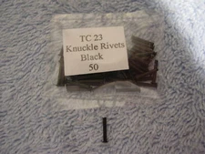 50 Lionel TC 23 Black Knuckle coupler Rivets to repair  