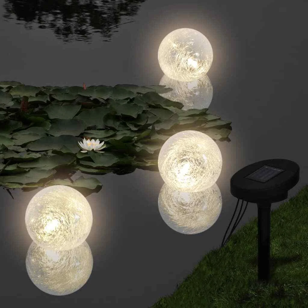 Floating solar lights for ponds deals