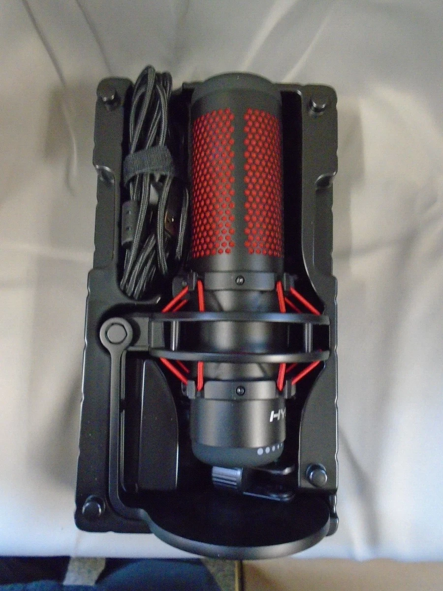 HyperX QuadCast USB Condenser Gaming Microphone HX-MICQC-BK Works