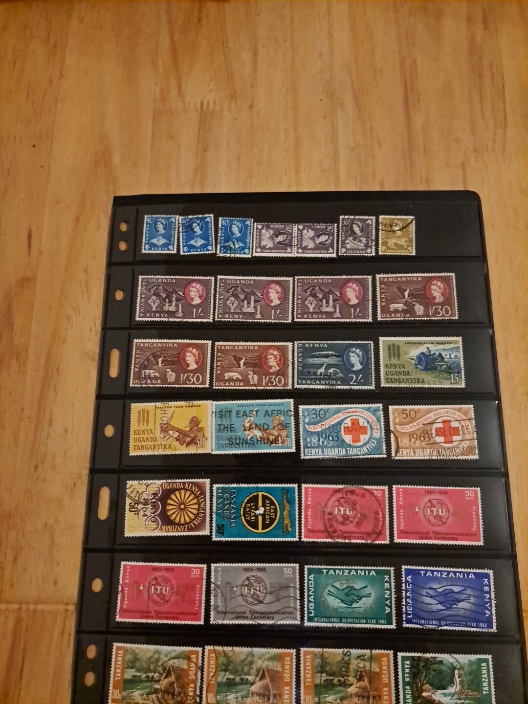 East Africa and Uganda Protectorate, Kenya and Uganda and KUT Stamps