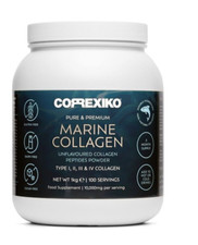 CORREXIKO Marine Collagen Peptide Powder 100 Day Pack 1kg 2.2lb Anti Ageing Fish